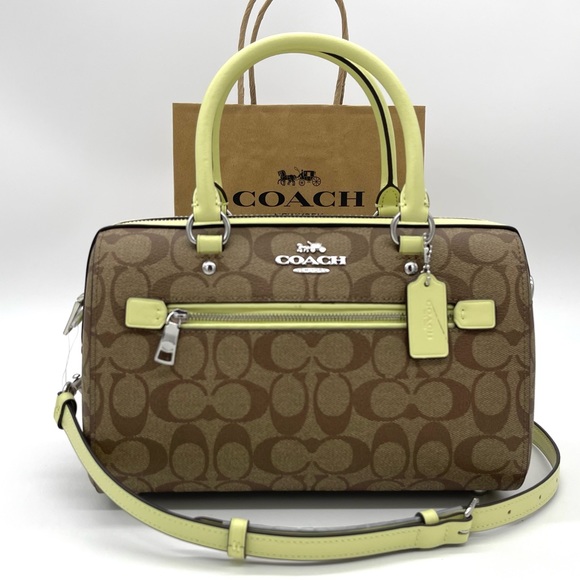 Coach Rowan Satchel Crossbody Bag - Picture 1 of 10
